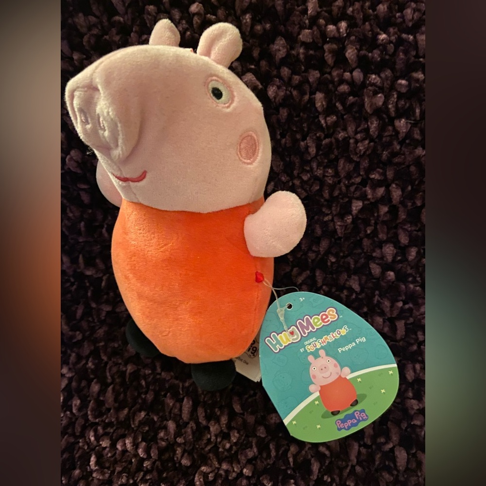 Peppa Pig Hug Mees 6' Squishmallow NWT
